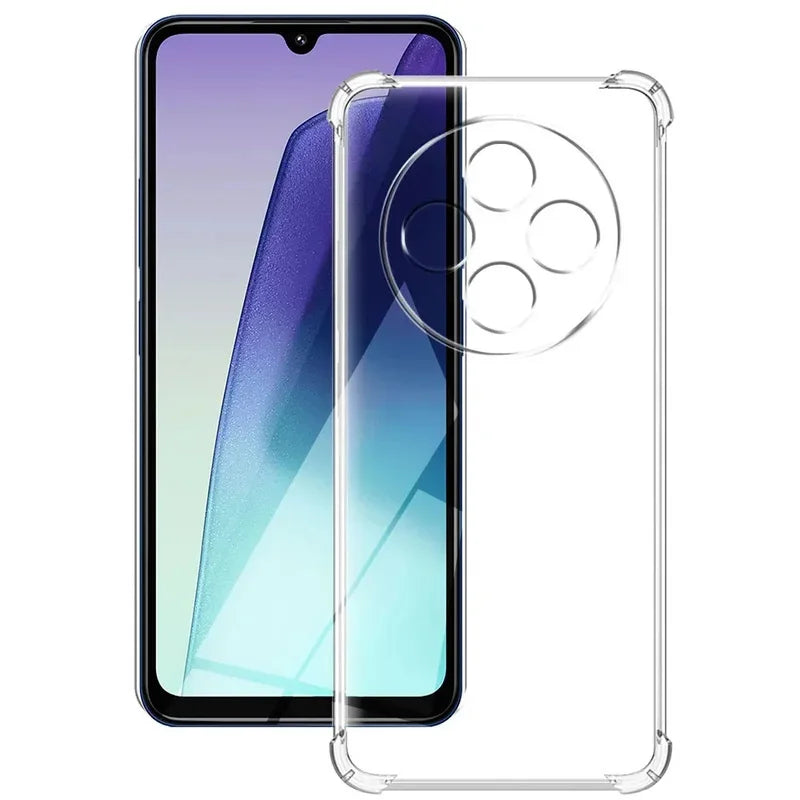 Shockproof Phone Case For Xiaomi Redmi 14C 12C 12 9C 9 9A Soft Clear Silicone Cases Redmi 13C 10C 10A 10 4G 5G A3 Turbo 3 Cover