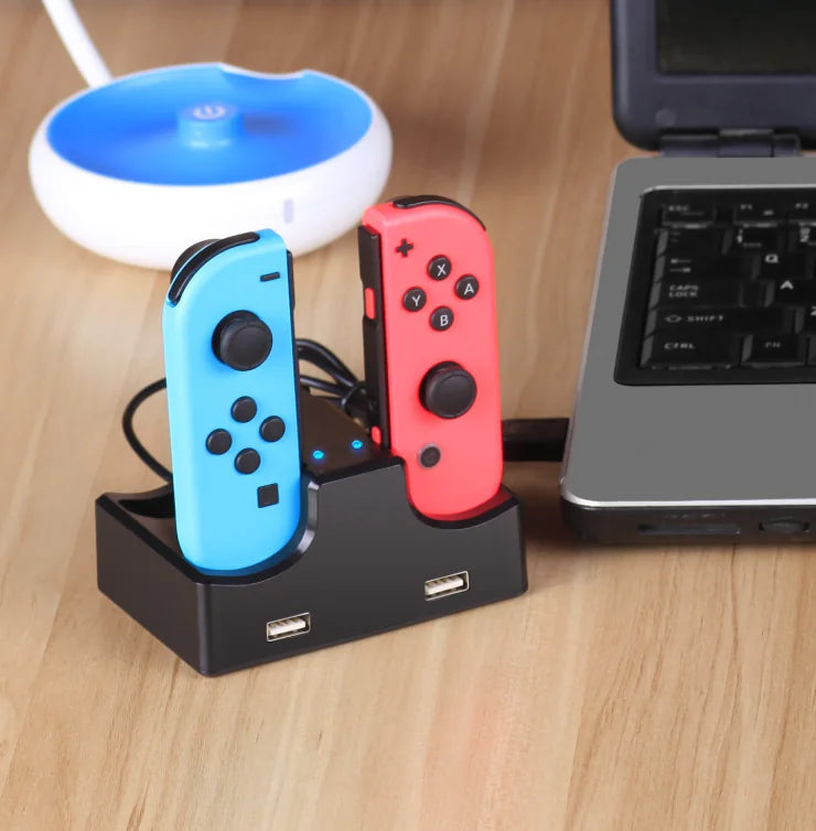 Nintendo Switch Controller-Ladestation (Quad Dock)