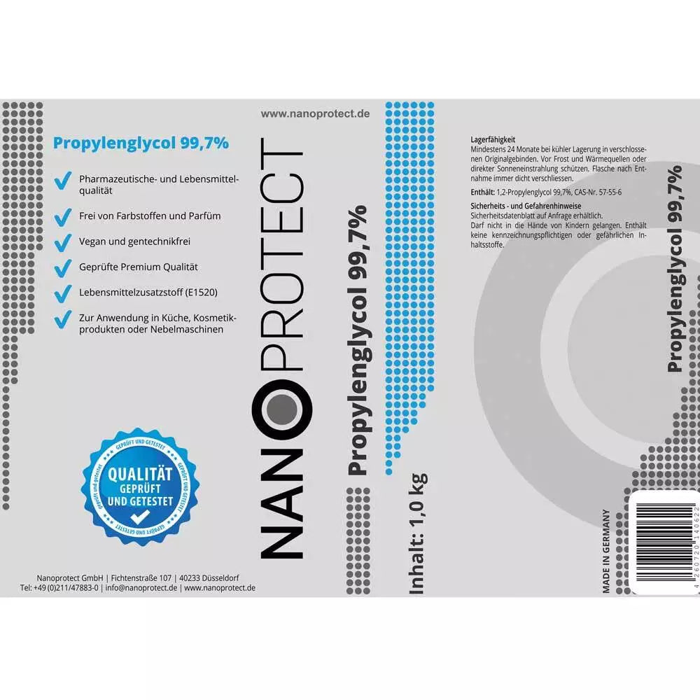 Isopropanol 99,9% Rein – 1L – Reinigung für Elektronik & Desinfektion