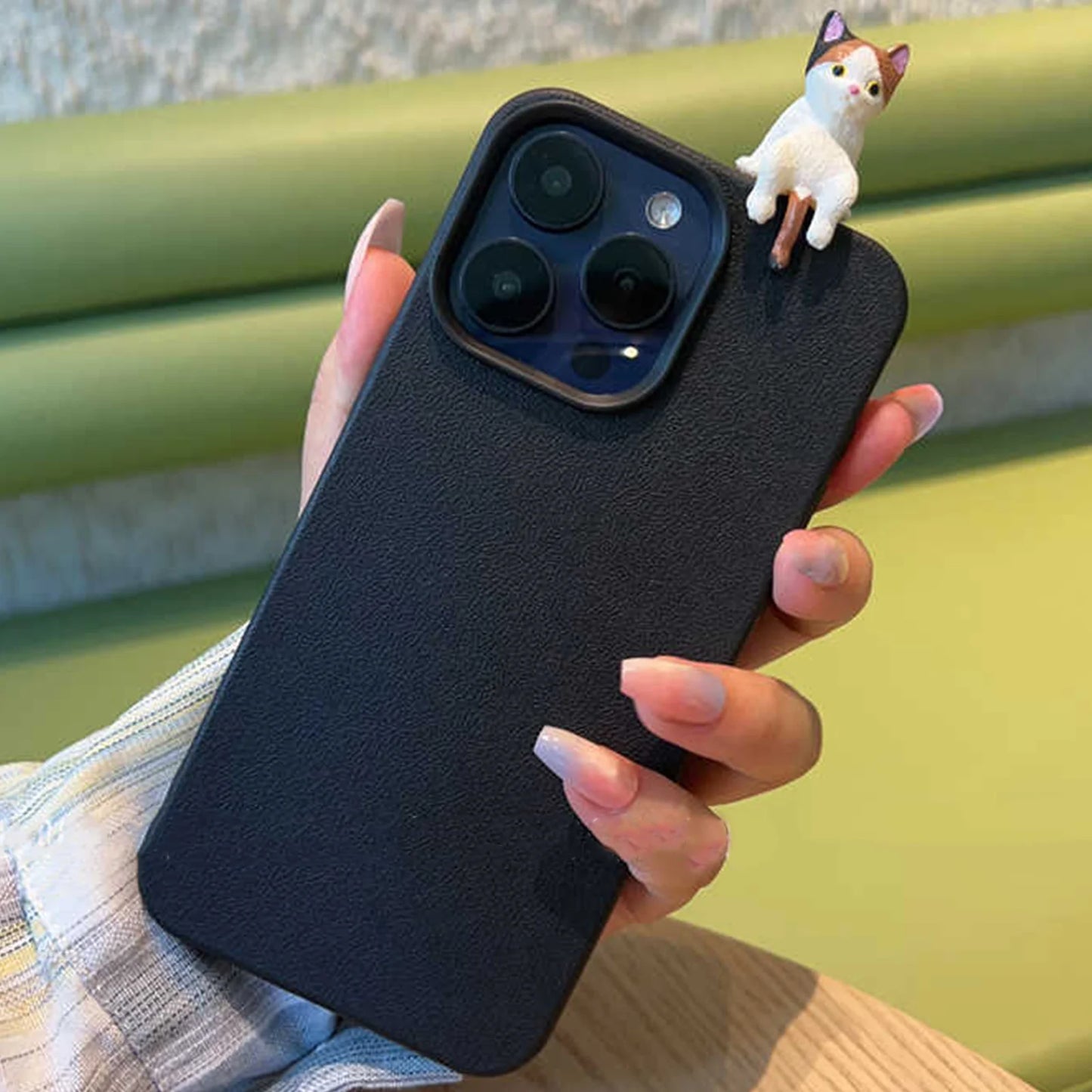 Cute And Adorable 3D Sleeping Cat And Dog Phone Case for iPhone 11 12 13 14 15 16 Pro Max + Plus Unique Anti-Fall Back Cover