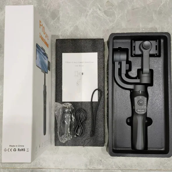 Faltbarer Drei-Achsen Handy-Stabilisator