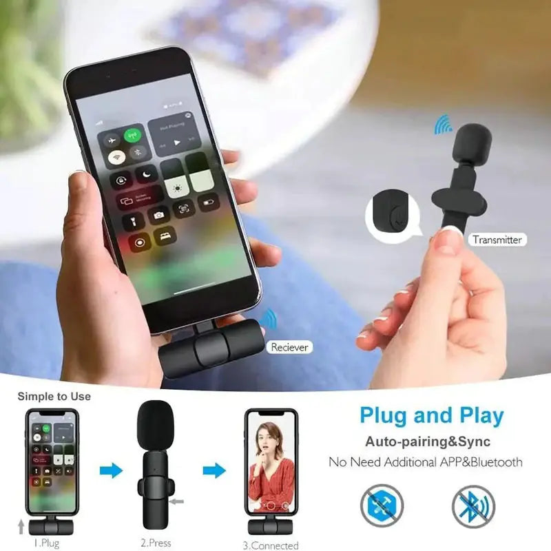 Compact Wireless Lavalier Mic