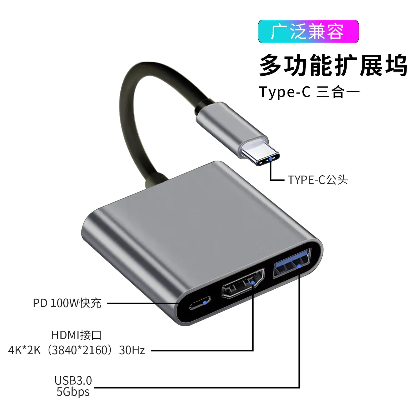 LaptopConnect Pro USB-C Hub
