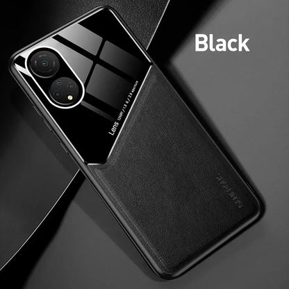 For PocoX5 Case Silicone PU Leather Car Magnetic Hard PC Cover for Xiaomi Poco X5 X4 X6 Pro 5G Mi Pocophone X3 PocoX6 Case