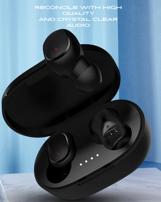 TWS A6S Wireless Bluetooth Headset Earbuds Noice Cancelling Earphone Bluetooth Headphones with Mic for Huawei Xiaomi Redmi