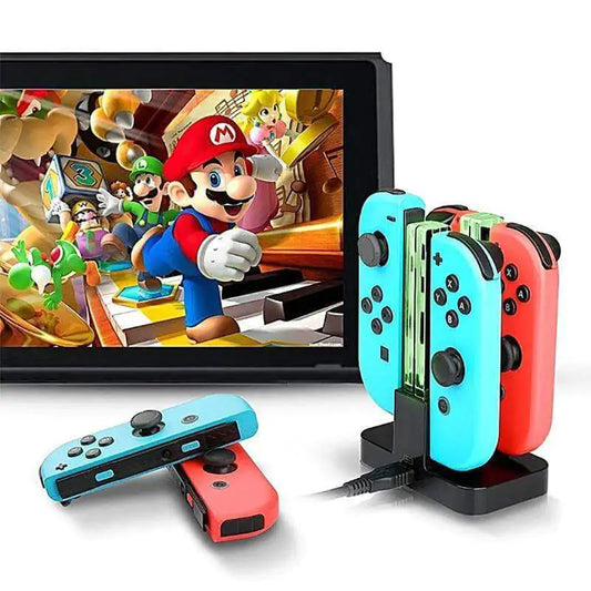 Nintendo Switch Controller-Ladestation (Quad Dock)