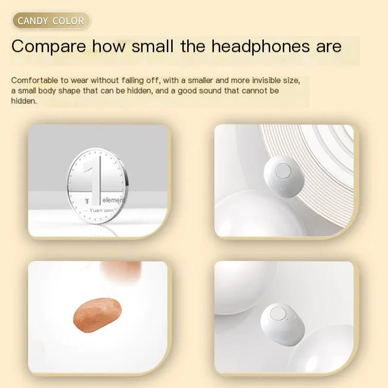 Pro4SS Ultra Compact Wireless Earbuds