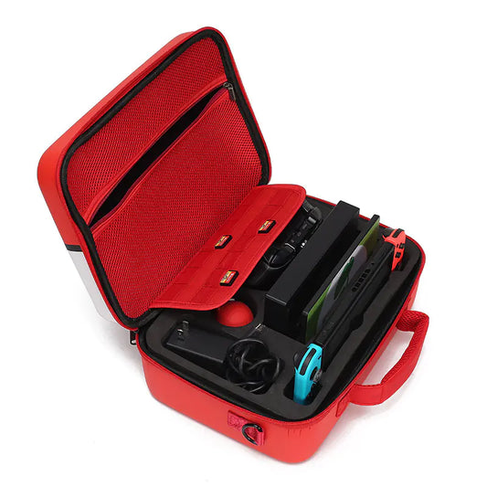 Nintendo Switch Hartschalenkoffer mit Aufbewahrungstasche