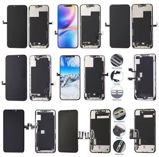 Ersatzdisplay für iPhone 11/12/13/14/15/15Pro/ProMax/Plus inCell LCD Display Ersatz