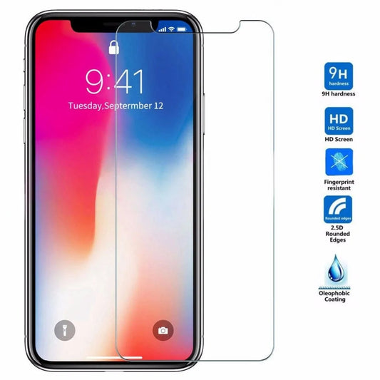 9H HD gehärtetes Glas für iPhone