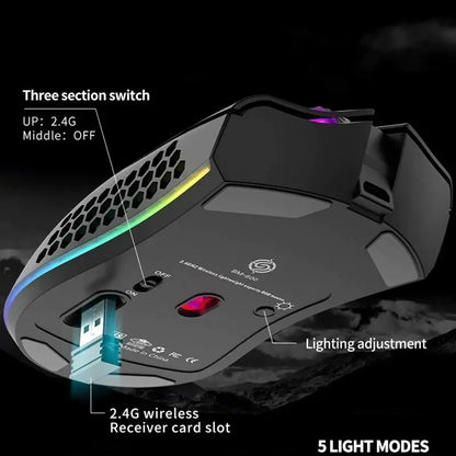 BM600 Elite RGB Wireless Gaming Mouse