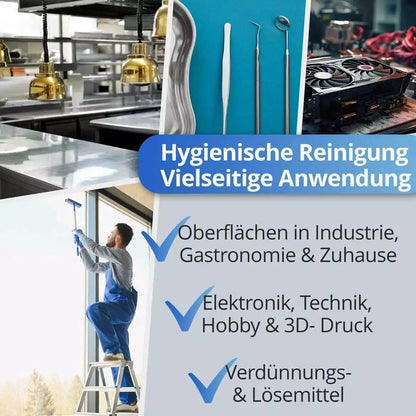 Isopropanol 99,9% Rein – 1L – Reinigung für Elektronik & Desinfektion