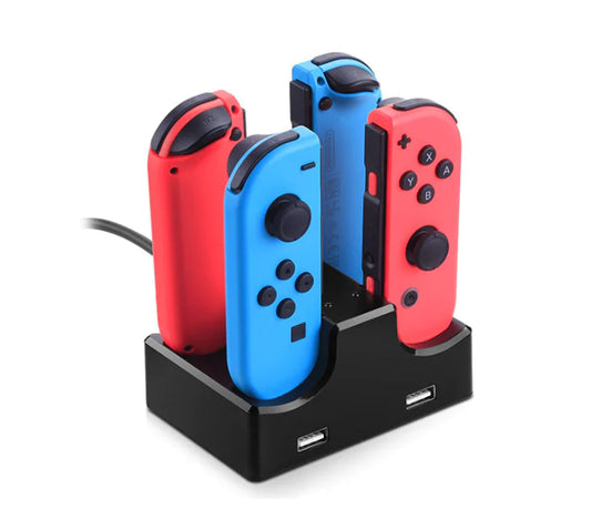 Nintendo Switch Controller-Ladestation (Quad Dock)