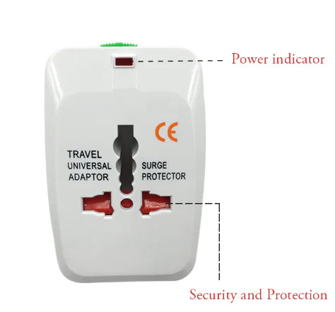 Universal-Reiseadapter mit Mehrfachfunktionen
