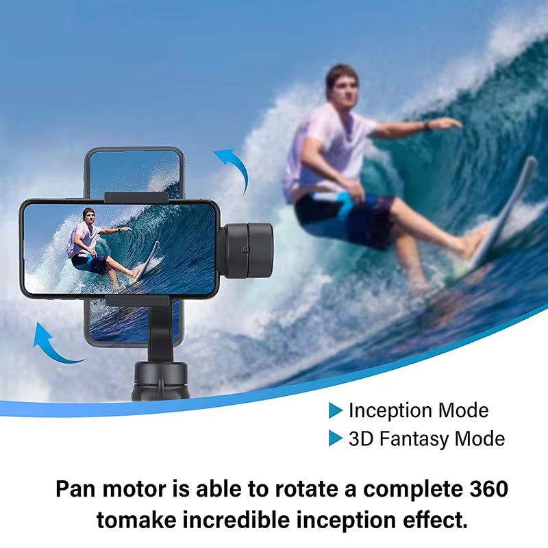 S5B / F6 3 Axis Gimbal Handheld Stabilizer Cellphone Action Camera Holder anti Shake Video Record Smartphone Gimbal for Phone