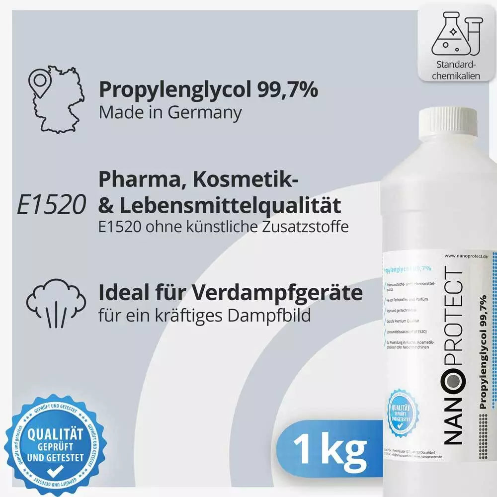 Isopropanol 99,9% Rein – 1L – Reinigung für Elektronik & Desinfektion