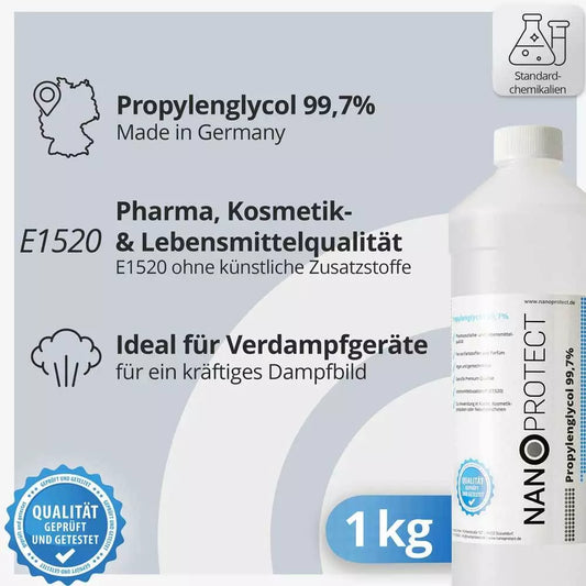 Isopropanol 99,9% Rein – 1L – Reinigung für Elektronik & Desinfektion