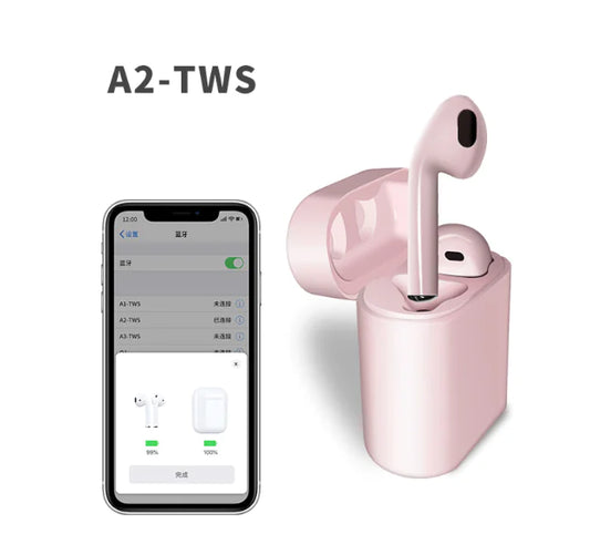 A2-TWS Kabellose Bluetooth-Ohrhörer mit Touchsteuerung